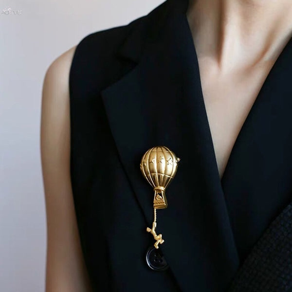 Gold Color Brooches Pins