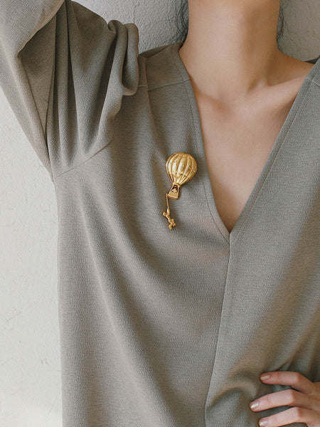 Gold Color Brooches Pins