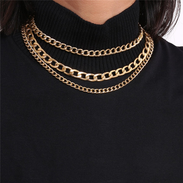 Sweater Gold Necklace