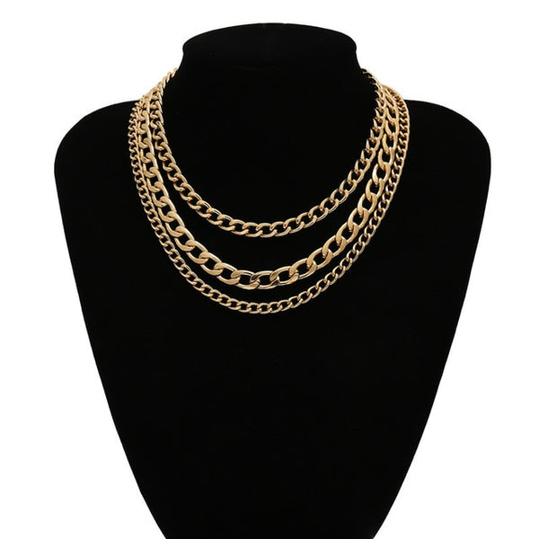 Sweater Gold Necklace
