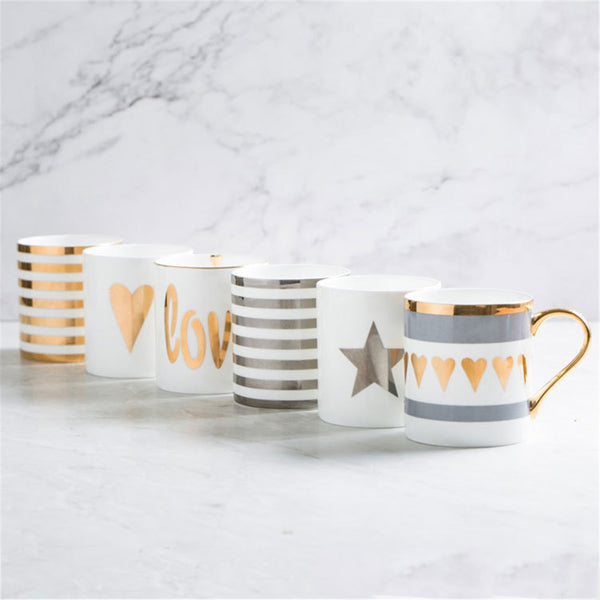Milk Water Cup Gold
