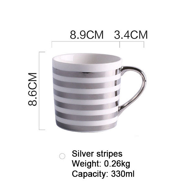 Milk Water Cup Gold
