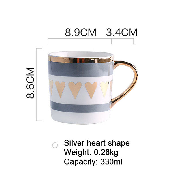 Milk Water Cup Gold