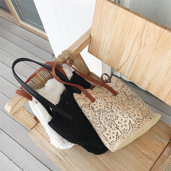 lace shoulder bag