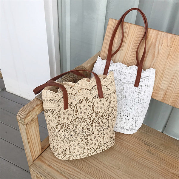 lace shoulder bag