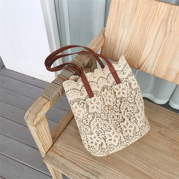 lace shoulder bag