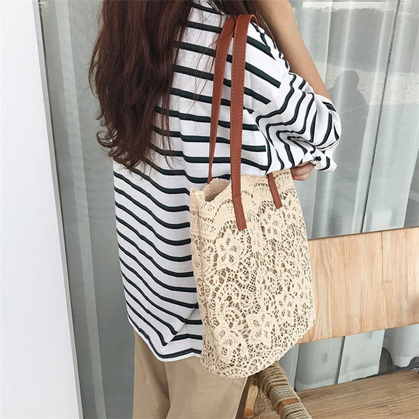 lace shoulder bag