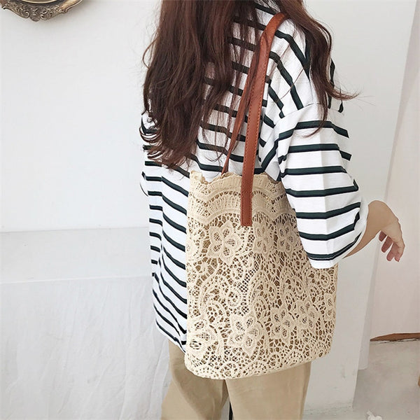 lace shoulder bag