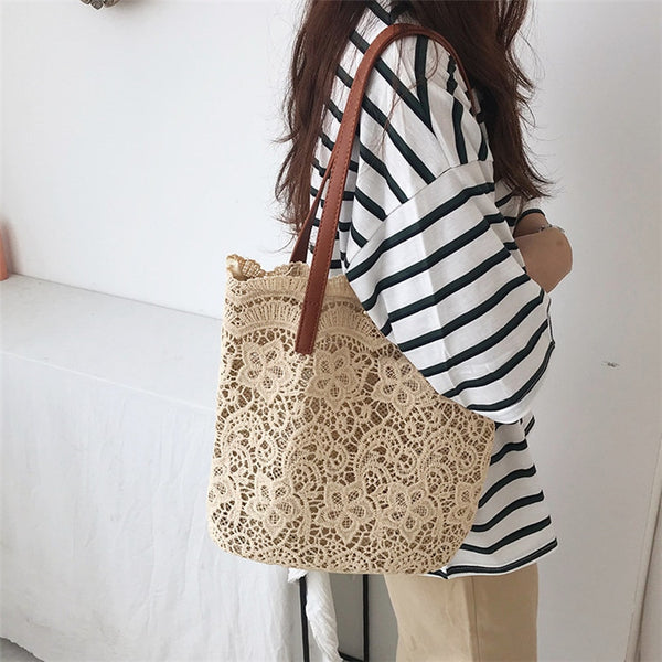 lace shoulder bag