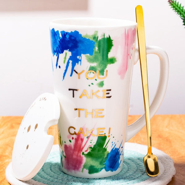 ceramic water cup