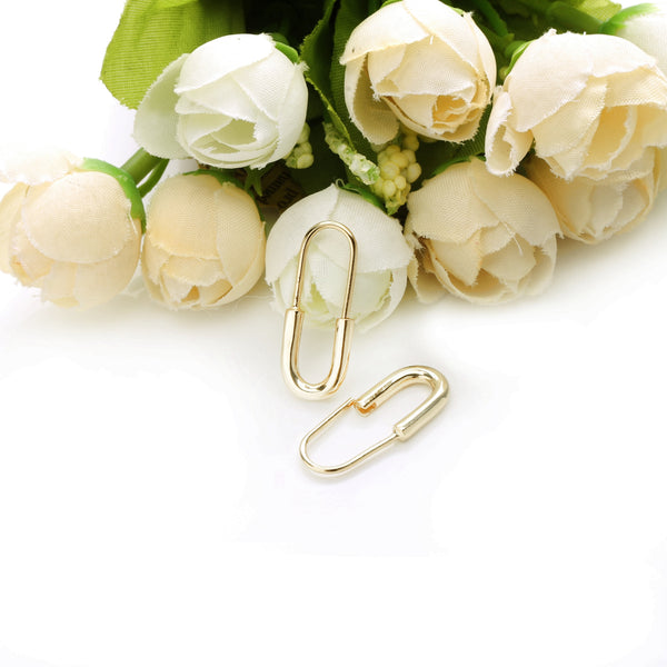 Gold Earrings Geometric
