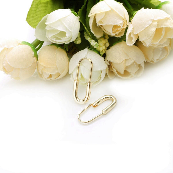 Gold Earrings Geometric