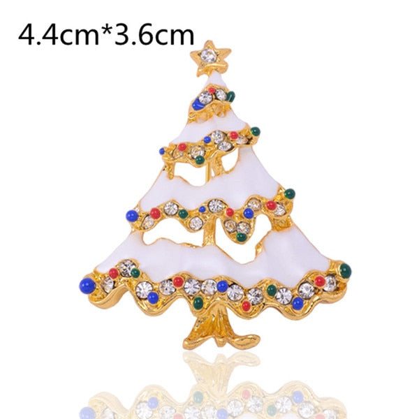 Snowflake Brooch Colorful