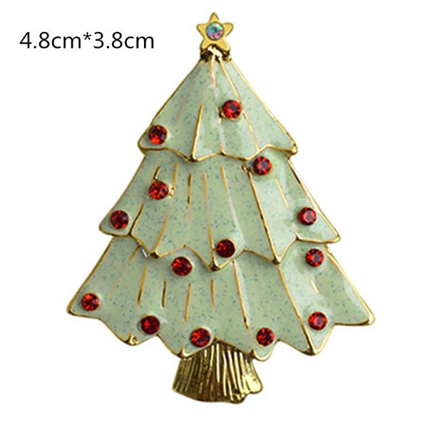 Snowflake Brooch Colorful