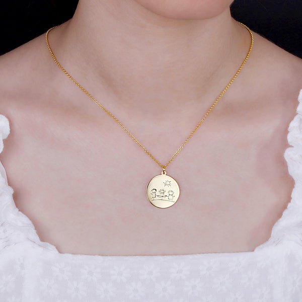 Engraved Necklace