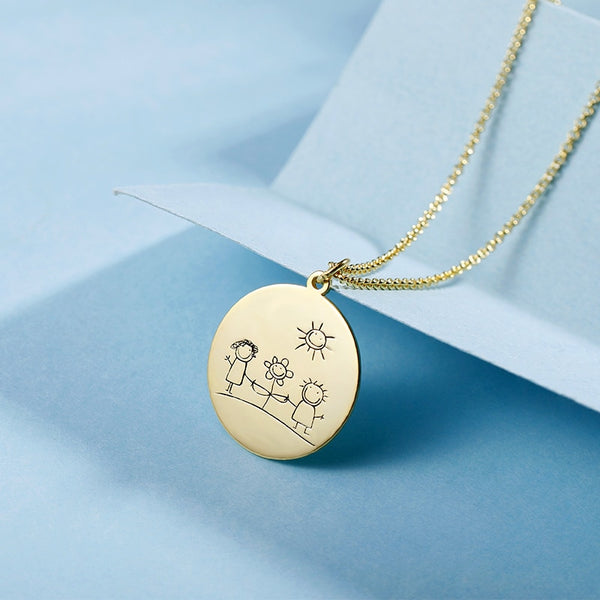 Engraved Necklace