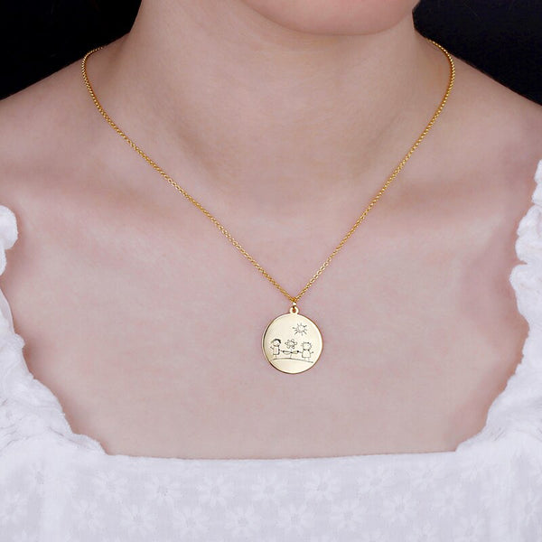 Engraved Necklace