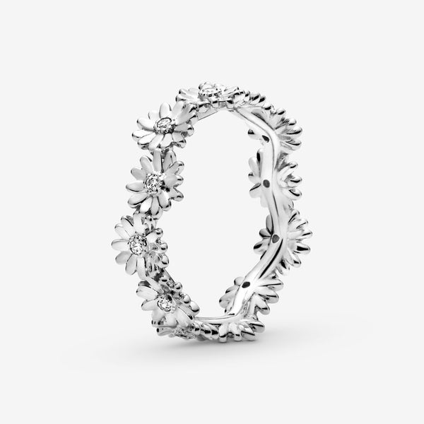 Flower Crown Ring Silver