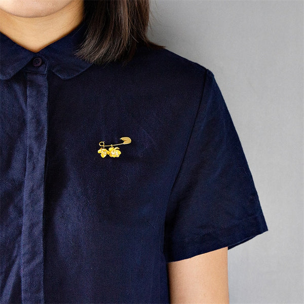 Jasmine Flower Brooch