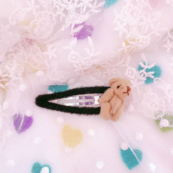 Bear Hair Clips Headwear