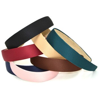 Solid Satin Lady Headband