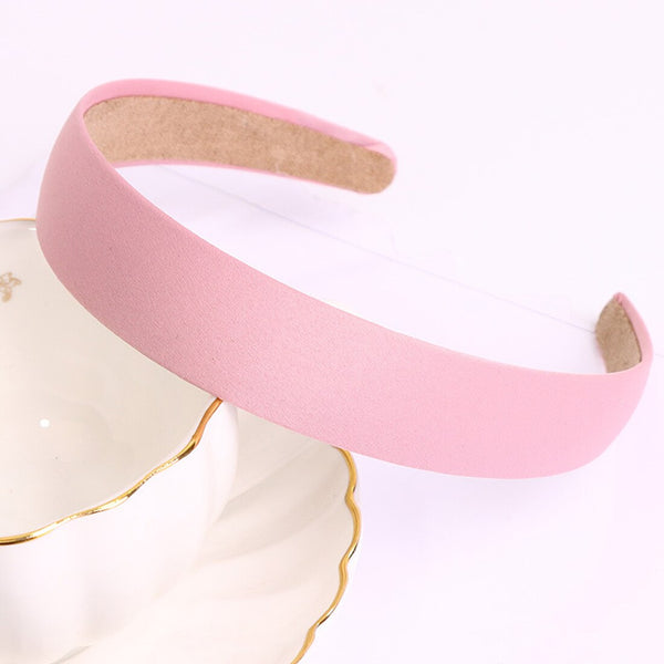 Solid Satin Lady Headband