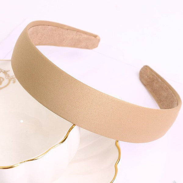 Solid Satin Lady Headband