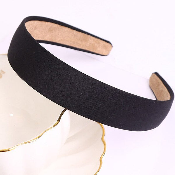 Solid Satin Lady Headband