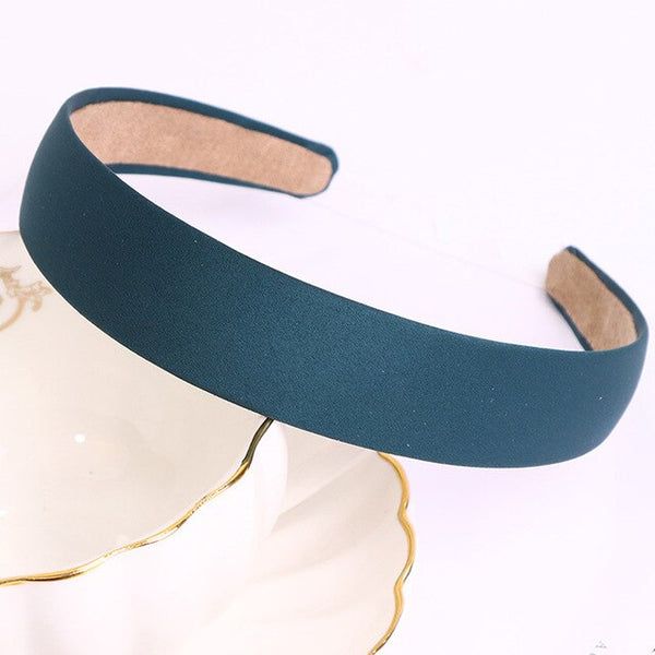 Solid Satin Lady Headband