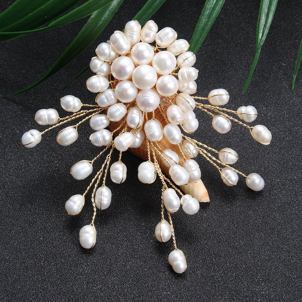 Brooch Freshwater Pearl