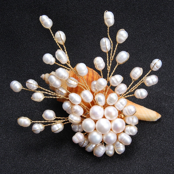 Brooch Freshwater Pearl
