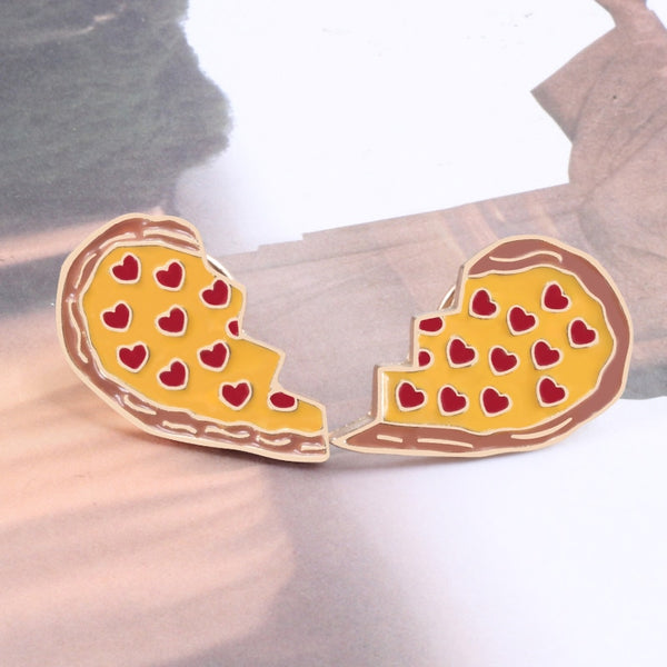 Pizza Brooches for Women
